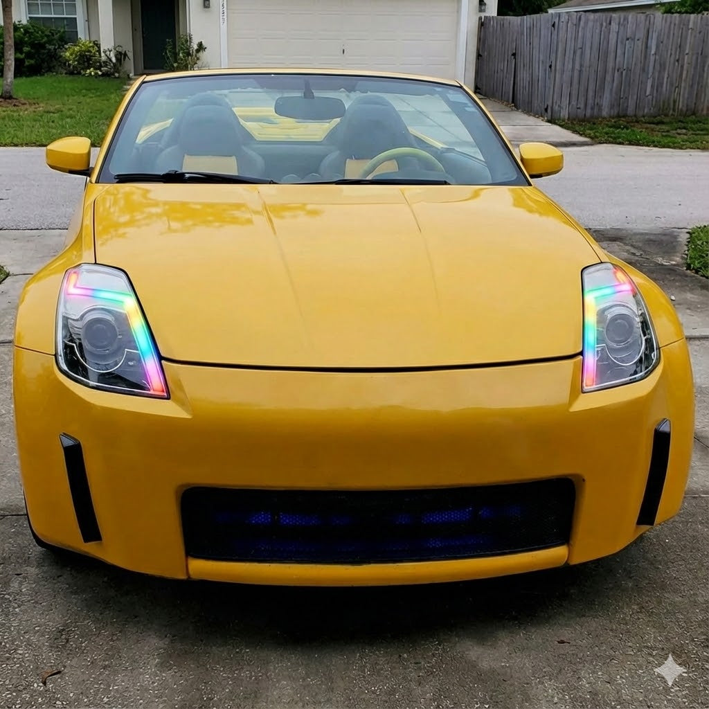 NTXGlow RGB Projector Headlights | 2003-2005 Nissan 350Z - 3