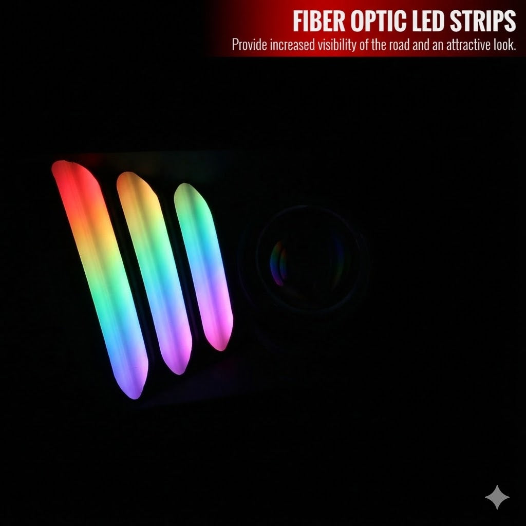 NTXGlow Style Color Shifting Tail Lights (2020-2025 Ford Mustang) - 4
