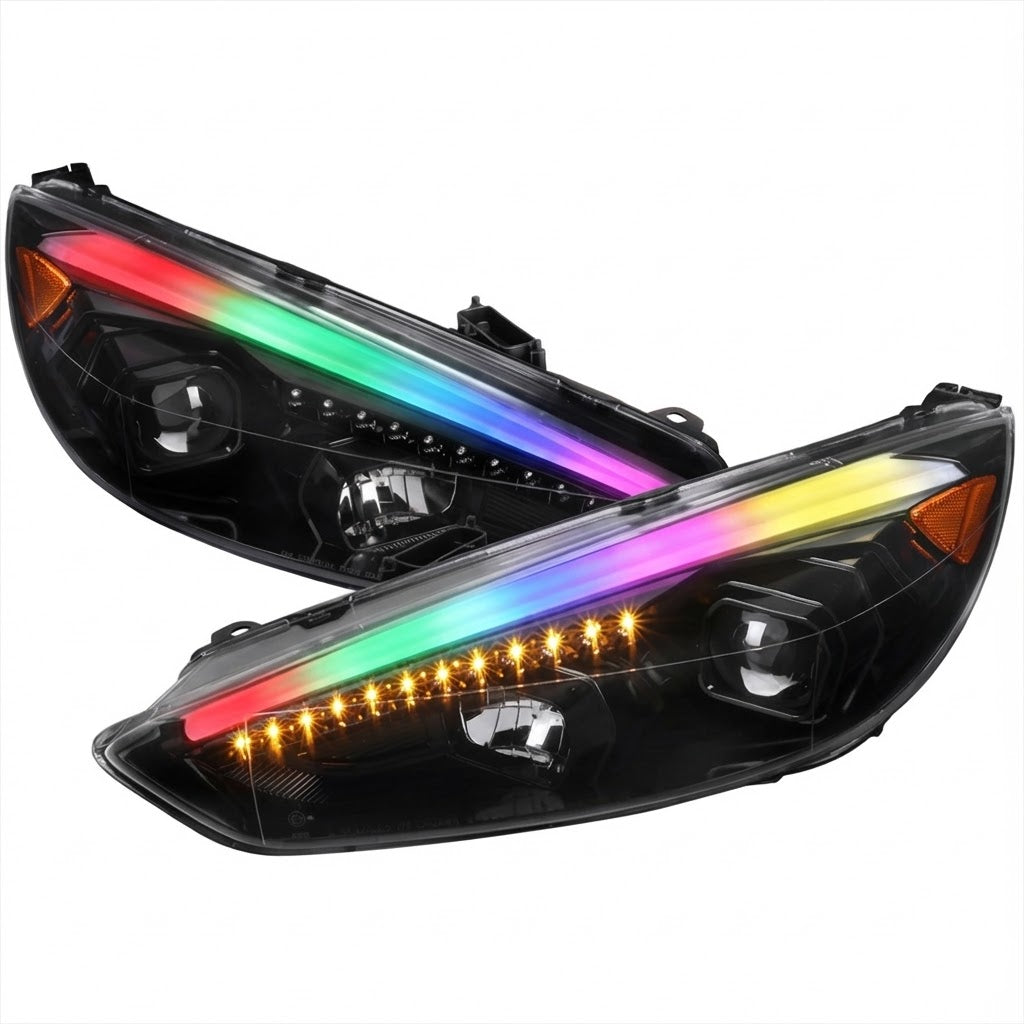 NTXGlow RGB headlights | 2015-2018 Ford Focus - 1
