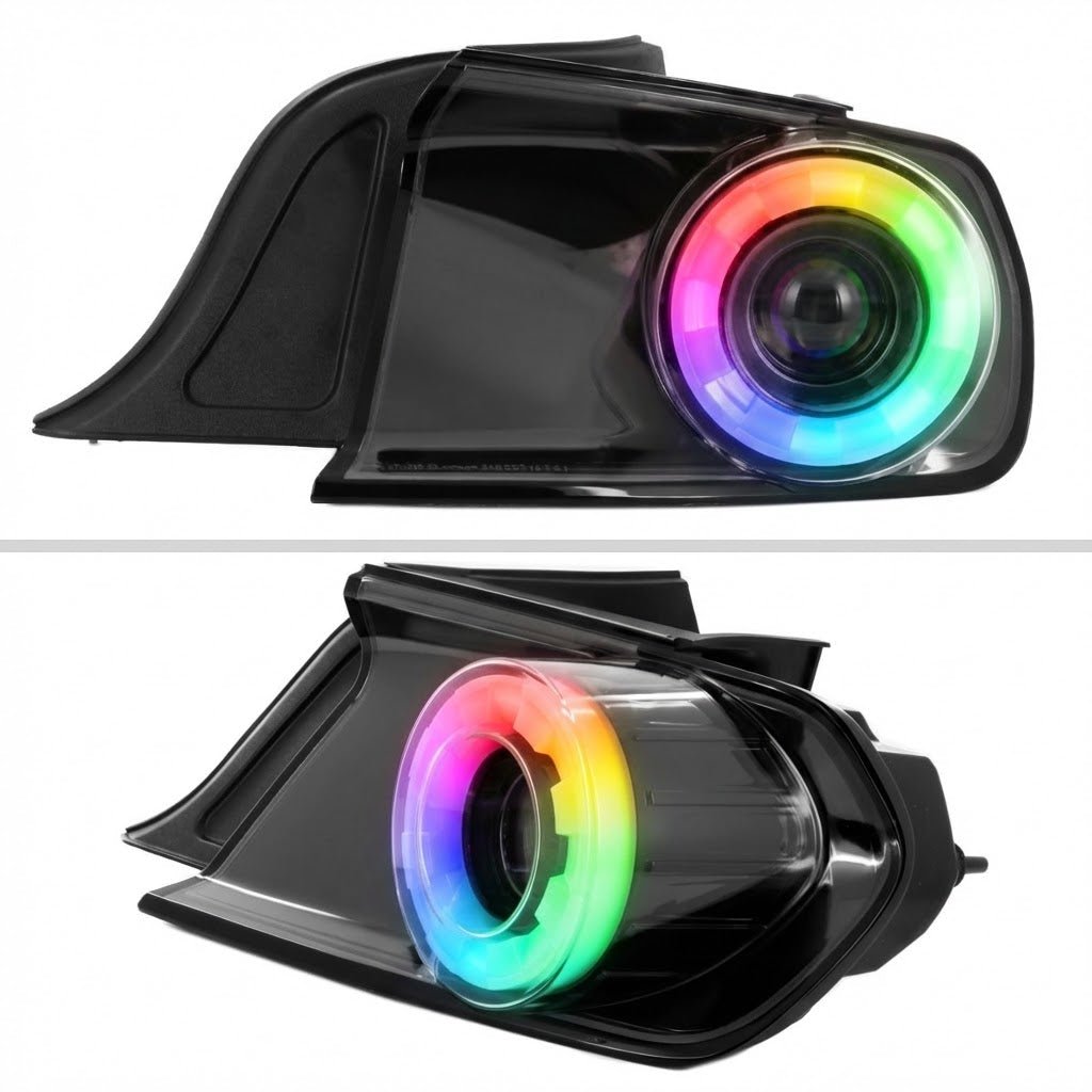 NTXGlow RGB Tail Lights | 2015-2022 Ford Mustang - 1
