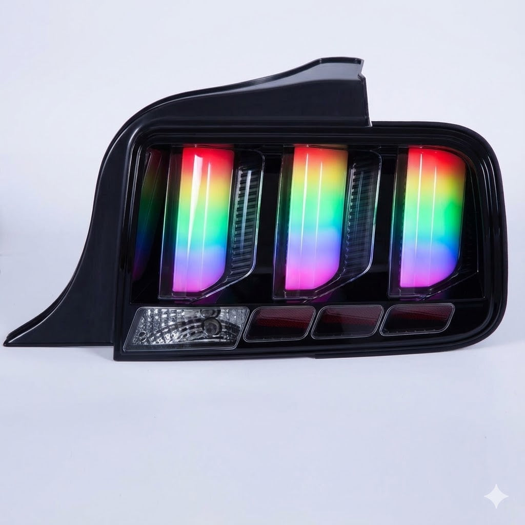 NTXGlow RGB Tail Lights | 2005-2009 Ford Mustang - 3