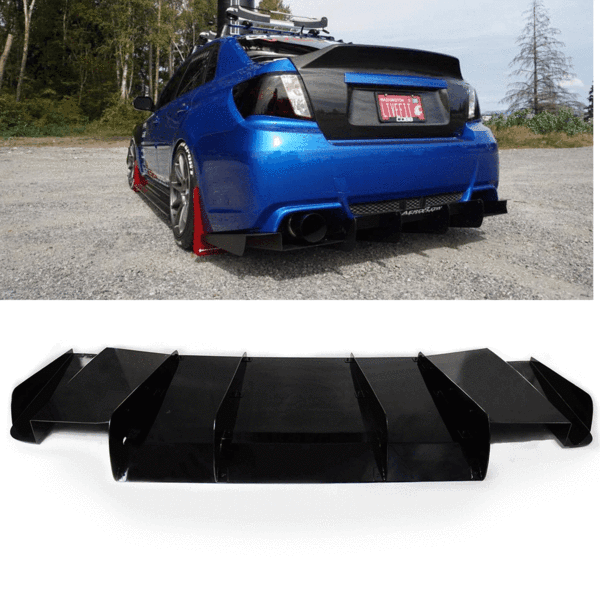 Aeroflow Dynamics Rear Diffuser V1 (2011-2014 Subaru WRX/STI)
