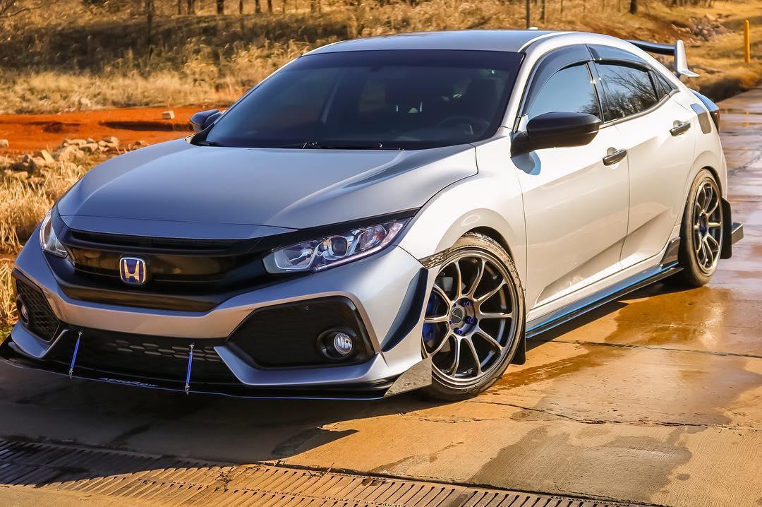 Aeroflow Dynamics V1 Canards (2017-2021 Honda Civic Hatchback, Si Coupe, Si Sedan)