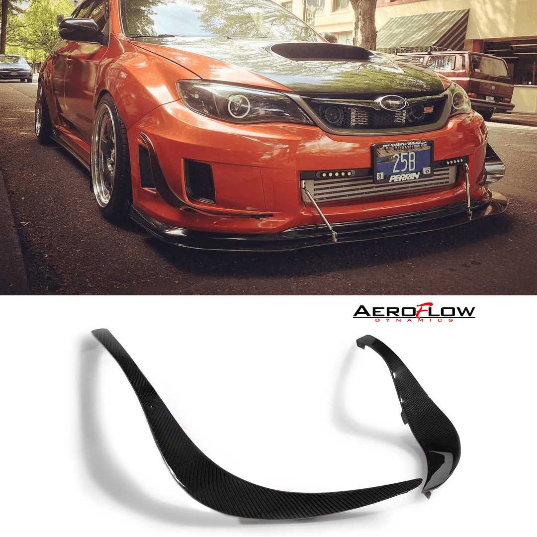 Aeroflow Dynamics 2011-2014 Subaru Wrx/Sti Canards V4