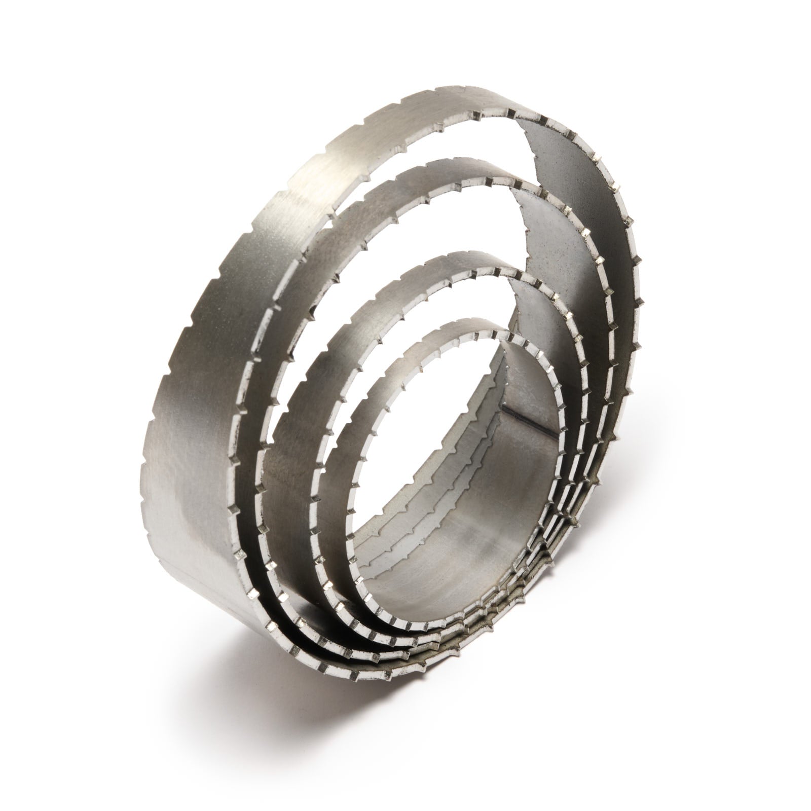 Pie Cut with Spigot super tight Radius - 15° - Stainless Steel (EX-PI-42-15)