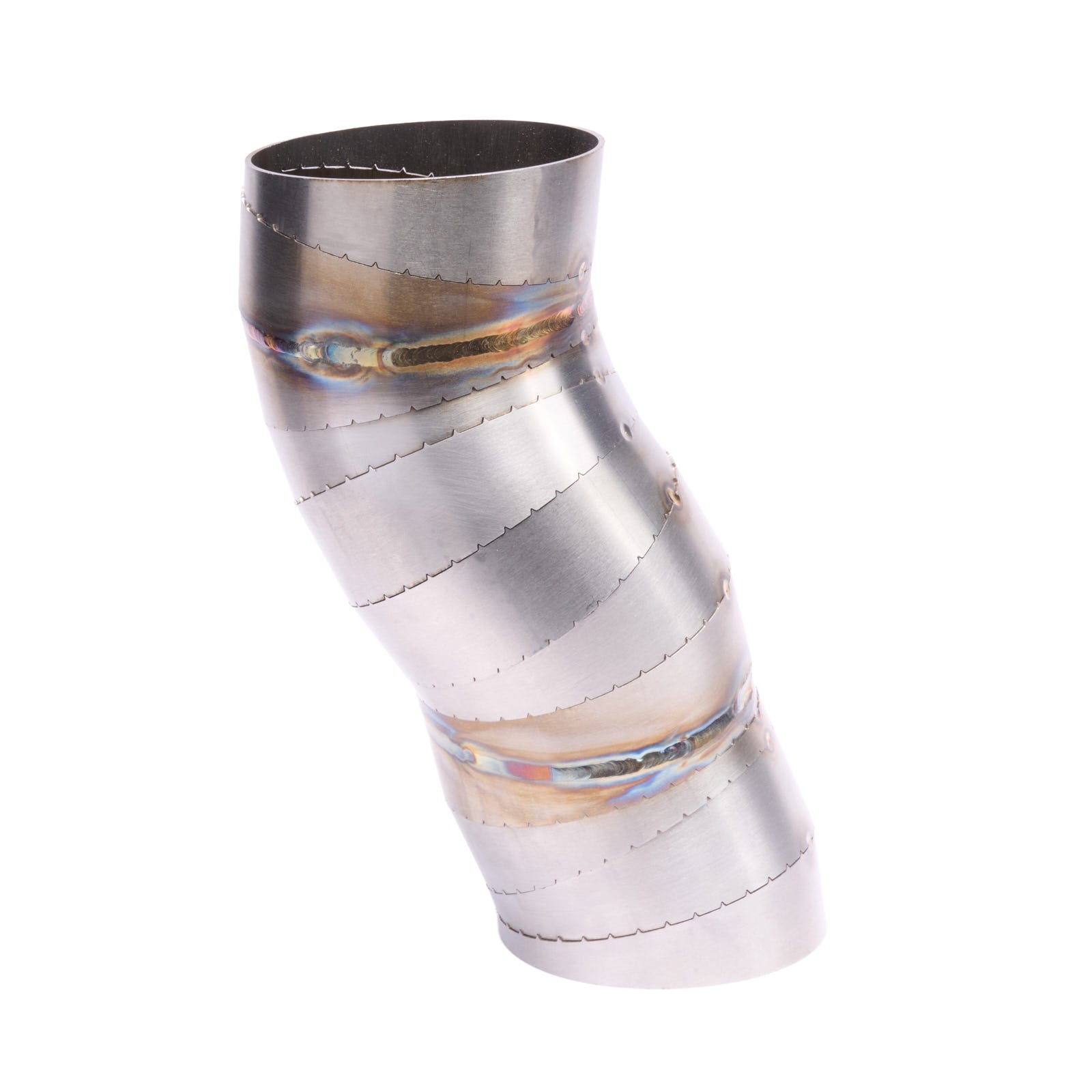 Pie Cut with Spigot - Female Segment - super tight Radius - 15° (EX-PIE-42-15)
