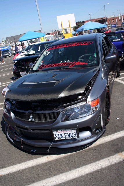 APR Carbon Fiber Front Wind Splitter (2006-2007 Evo 9)