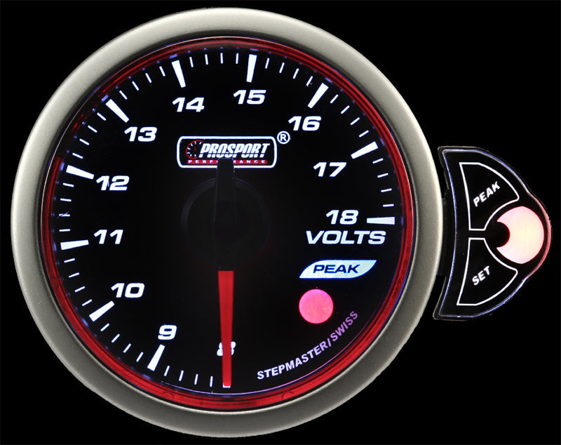 Prosport 2-1/16" Halo Volt Gauge
