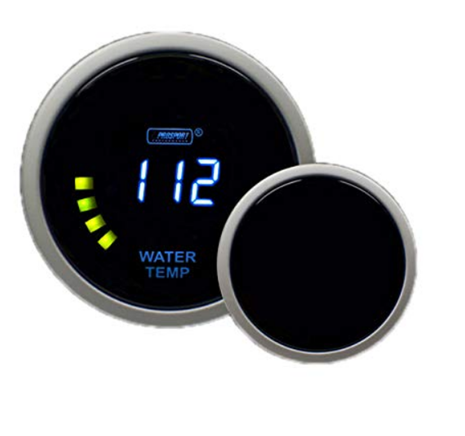 Medidor digital de temperatura del agua Prosport de 2-1/16"