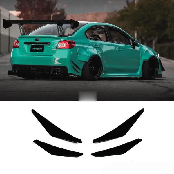 Aeroflow Dynamics Rear Bumper Canards V1 (2015-2021 Subaru WRX/STI)