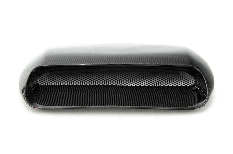 OLM Oversized Carbon Fiber Hood Scoop - 2015+ WRX / STI - 6