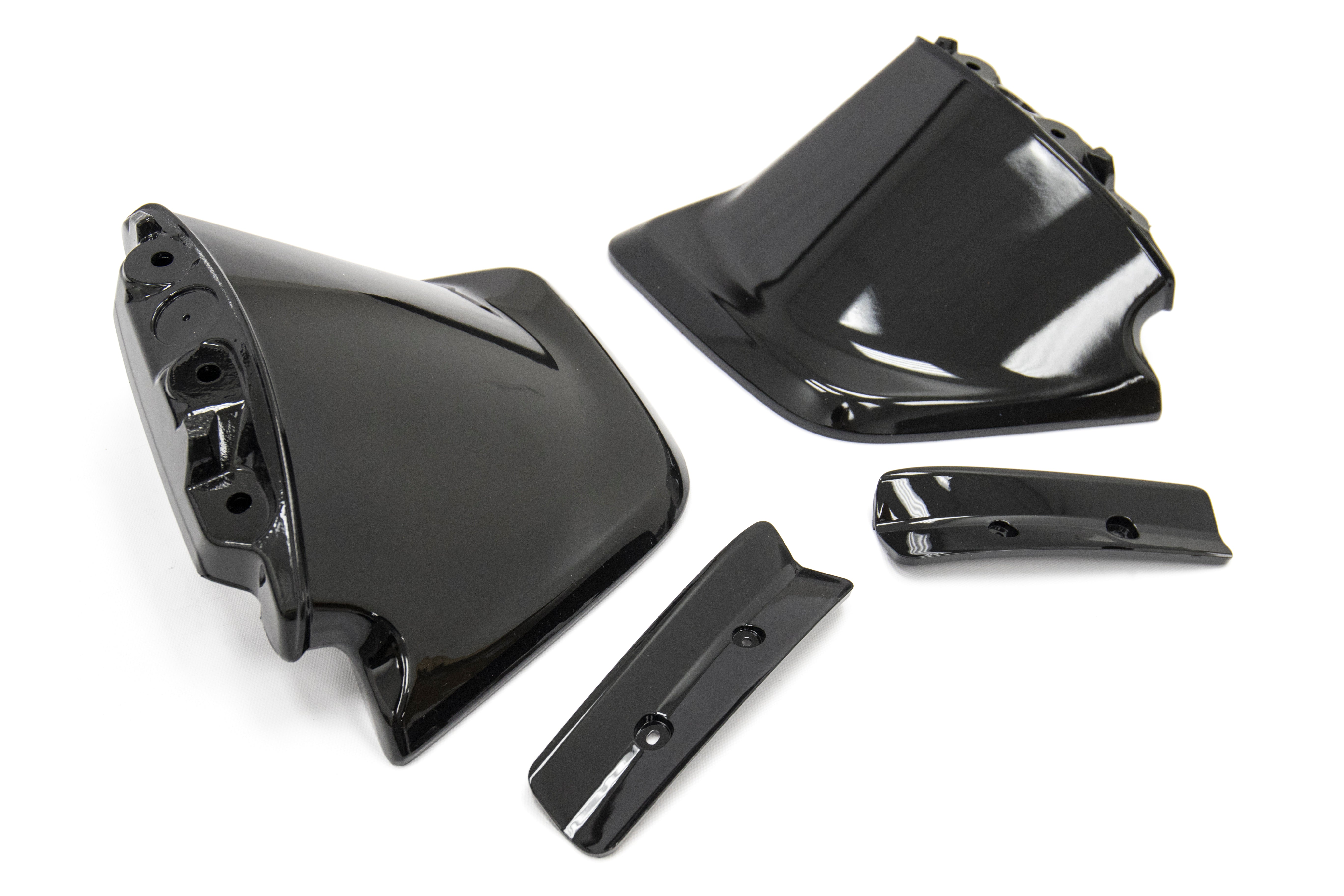 OLM Silverline Carbon Fiber OEM S Style Spoiler with Black Bases - 2015+ WRX / 2015+ STI