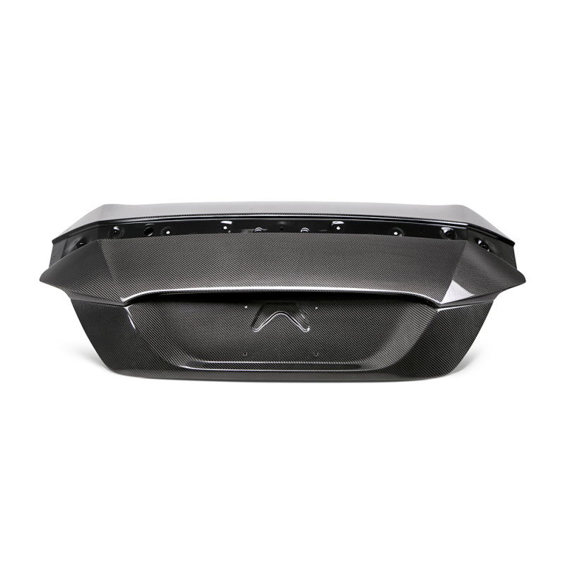 Seibon FC4 Carbon Fiber Gloss Finish Trunk Lid (2016 Honda Civic 2 Door Coupe) - Seibon