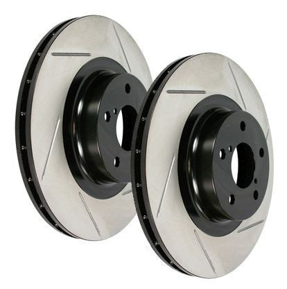 Stoptech Front Slotted Rotor Set (Evo 8/9) - JD Customs U.S.A