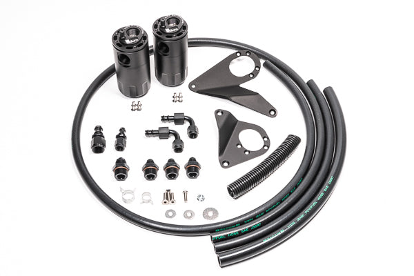 Radium Engineering Oil Catch Can Kit (Evo X) (RAD20-0105-FL)