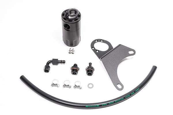 Radium Engineering Oil Catch Can Kit (Evo 7/8/9) (RAD20-0116-FL)