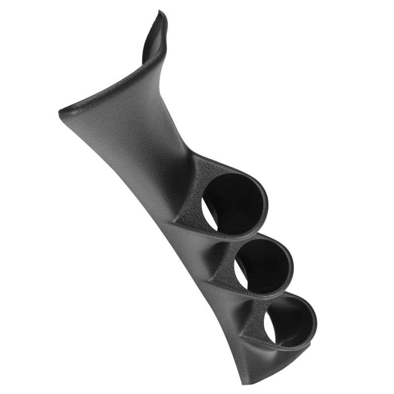 Autometer Black Triple 52mm Pillar Pod (95 - 99 Mitsubishi Eclipse / Eagle Talon) - AutoMeter