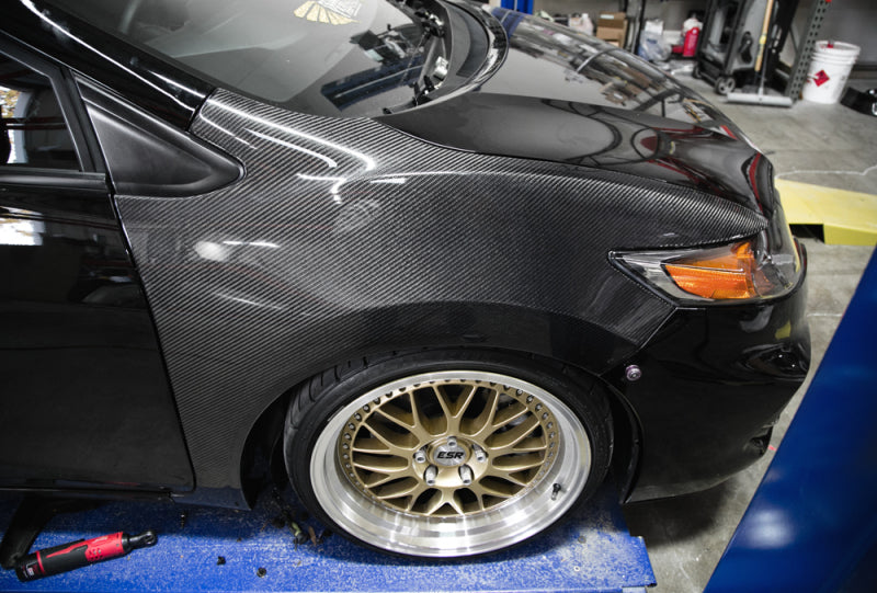 Seibon OE - Style Carbon Fiber Fenders (14 - 15 Honda Civic 2 Door) - Seibon