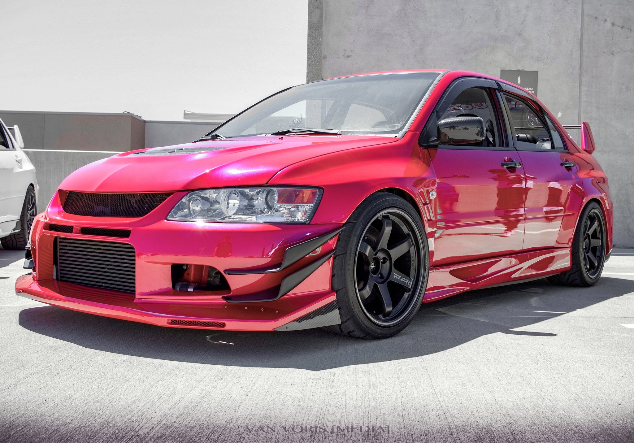 JDC Voltex Cyber Street Style Front Bumper (Evo 8/9) - JD Customs U.S.A