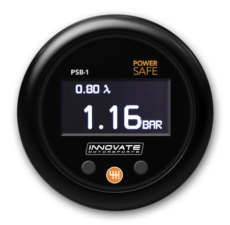 Innovate PSB-1 PowerSafe Boost & Air/Fuel Ratio Gauge (Universal)