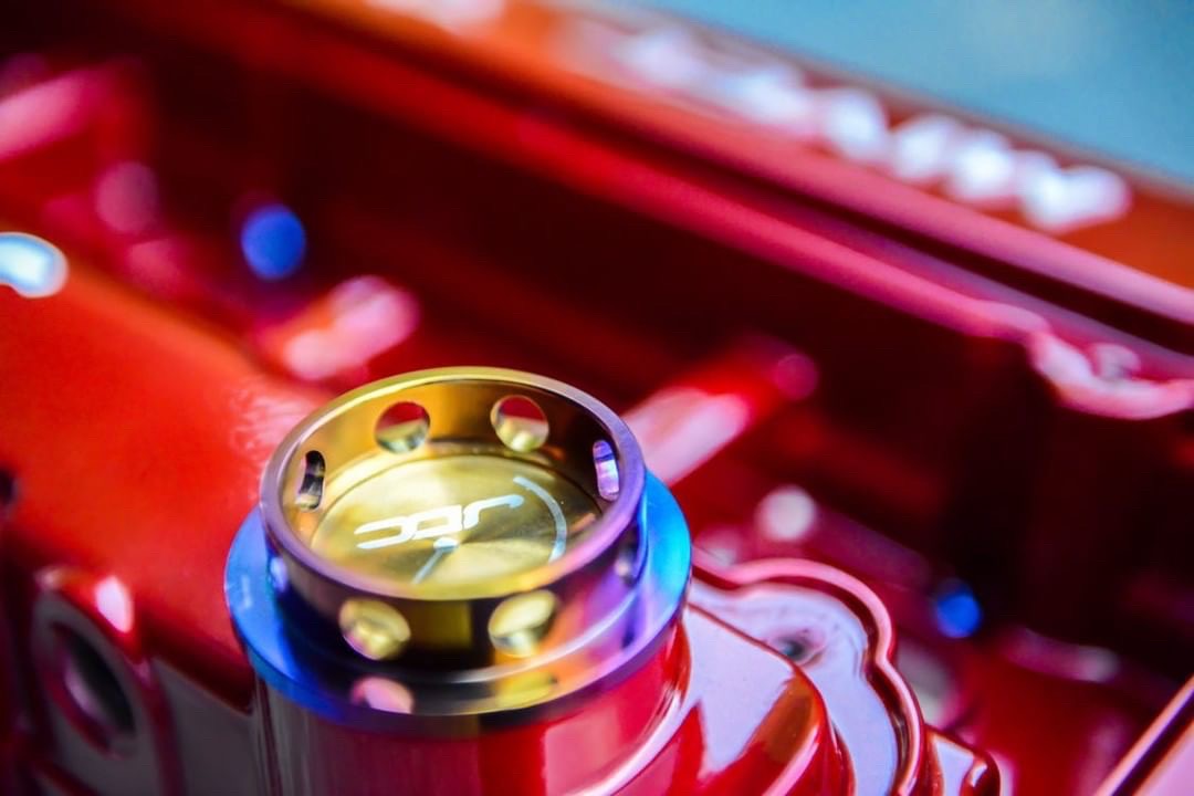 JDC Titanium V1 Oil Cap (Evo 1-9/DSM) - 5