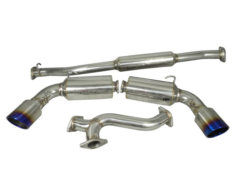 Injen SS CB Exhaust w/ Dual Injen Embossed Muffler (FRS/BRZ/86) - Injen