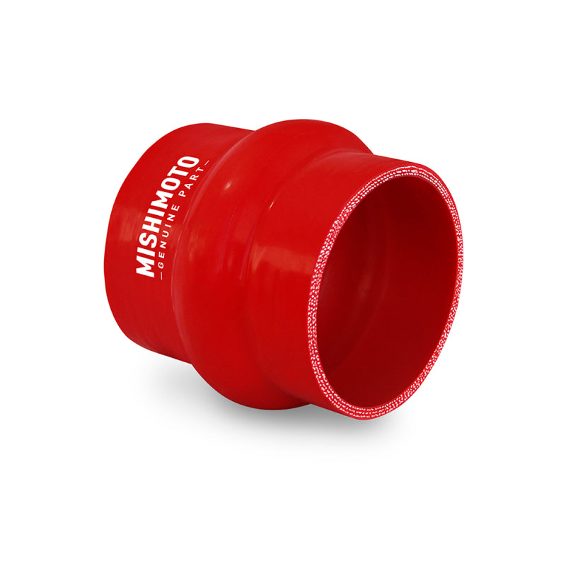 Mishimoto 4in. Hump Hose Silicone Coupler - Red