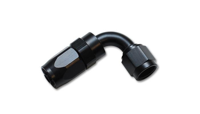 90 DEGREE HOSE END FITTING; HOSE SIZE: -6AN BY VIBRANT PERFORMANCE - JD Customs U.S.A