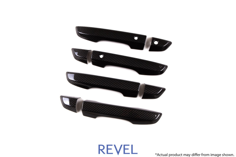 Revel GT Dry Carbon Door Outer Handle Cover (16-18 Honda Civic)