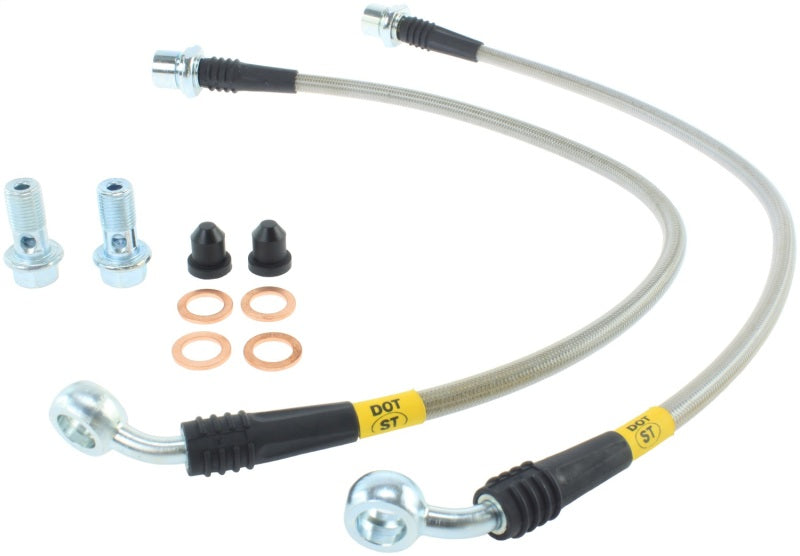 Stoptech Rear Stainless Steel Brake Lines (14-15 Lexus IS250/350)