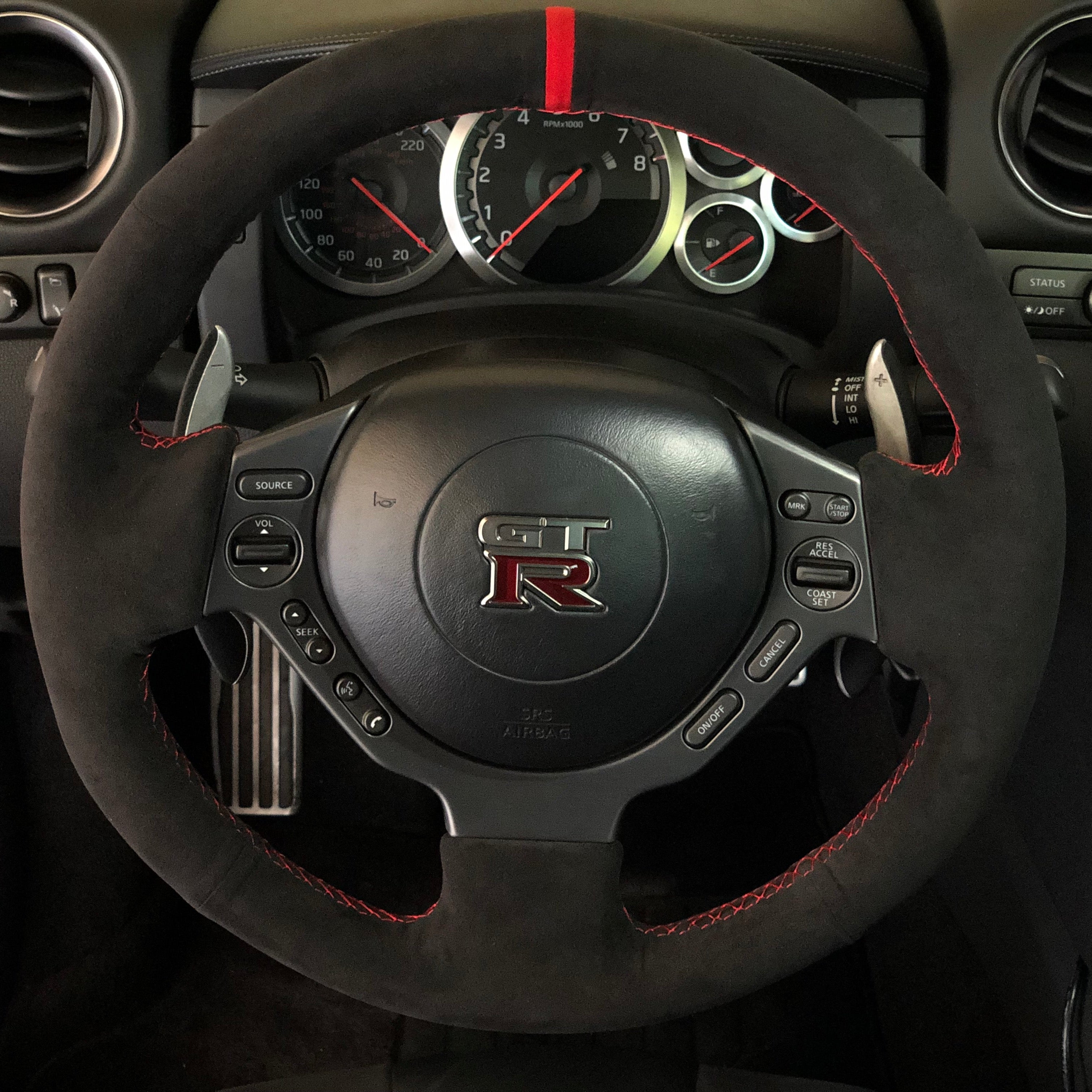Auto Interior Technic Steering Wheel Wrap (R35 GT-R) - JD Customs U.S.A