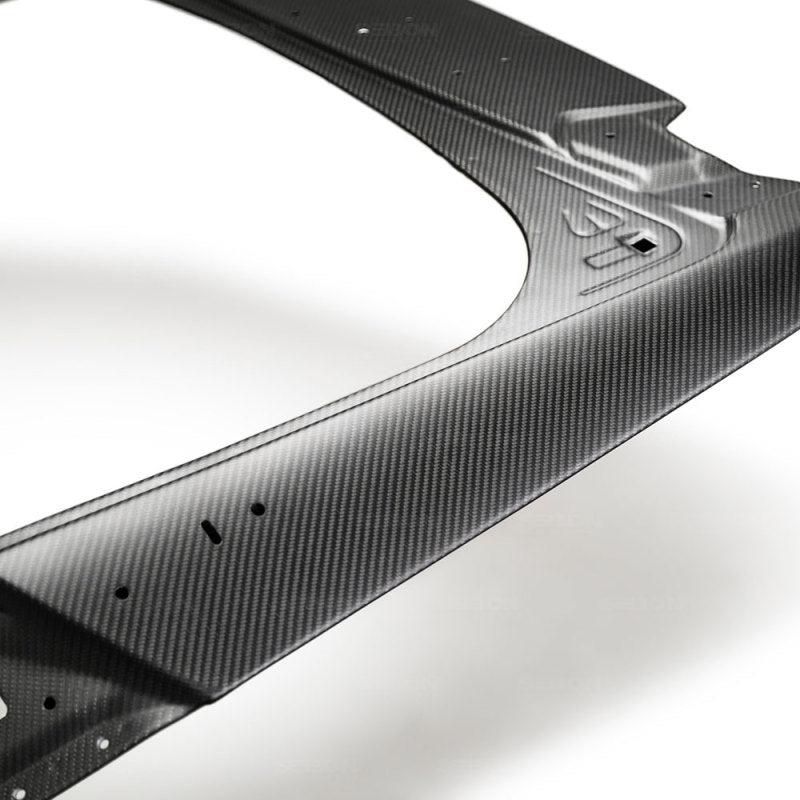 Seibon OEM Dry Carbon Fiber Trunk Lid (17+ Civic Type R Hatchback) - Seibon