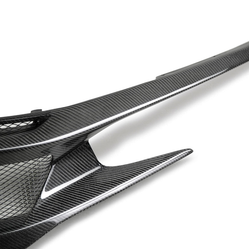 Seibon CV - Style Carbon Fiber Front Grill (17 - 21 Honda Civic Type R) - Seibon