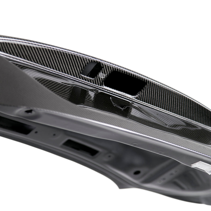 Seibon FC4 Carbon Fiber Gloss Finish Trunk Lid (2016 Honda Civic 2 Door Coupe) - Seibon