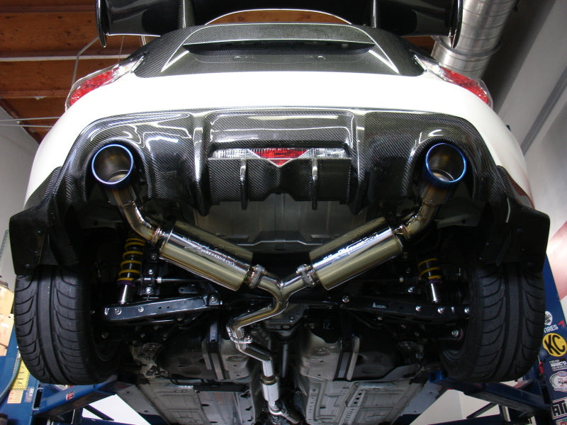 Injen SS CB Exhaust w/ Dual Injen Embossed Muffler (FRS/BRZ/86) - Injen