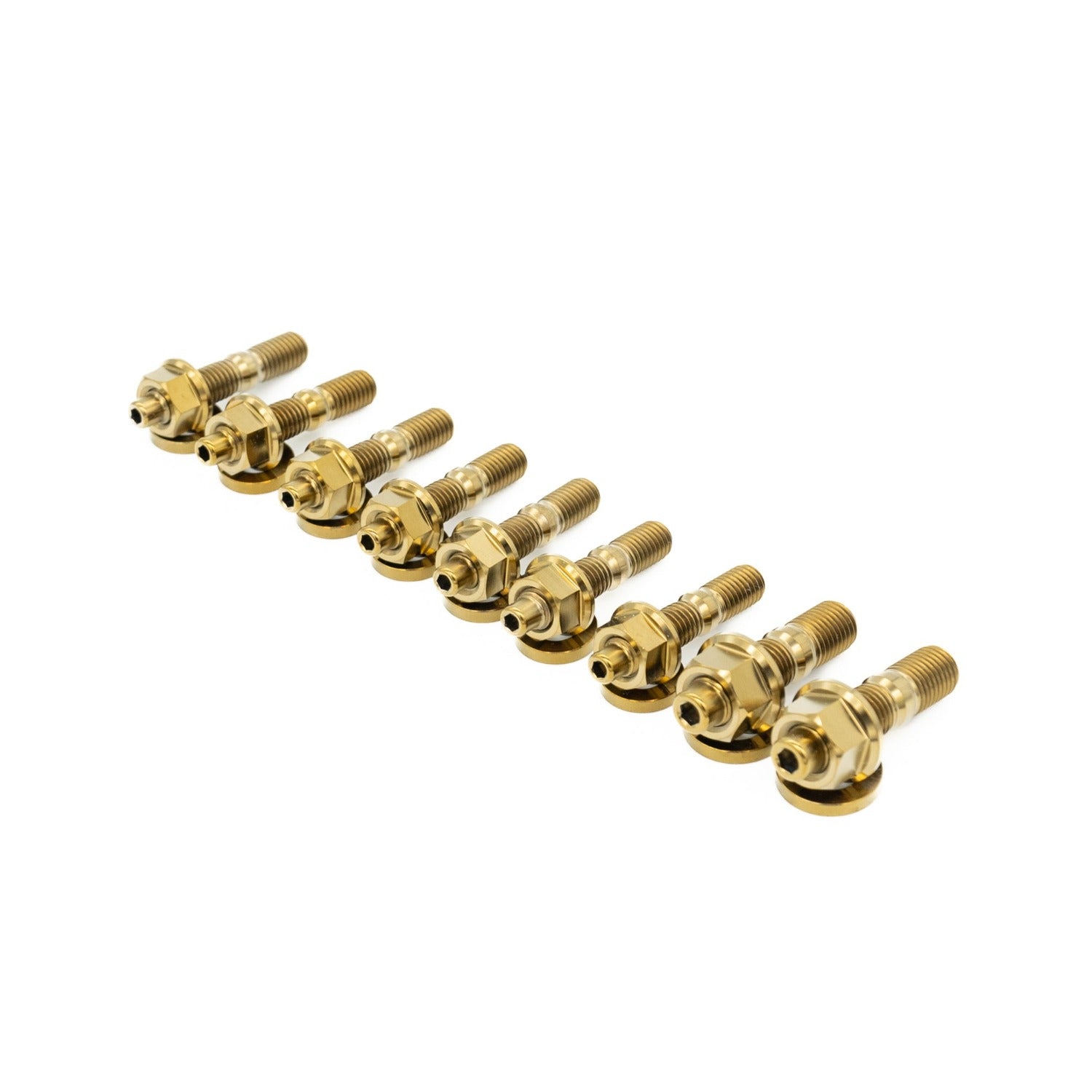 JDC Titanium Exhaust Manifold Stud Kit (Evo 1-9/ 2G DSM) - 18