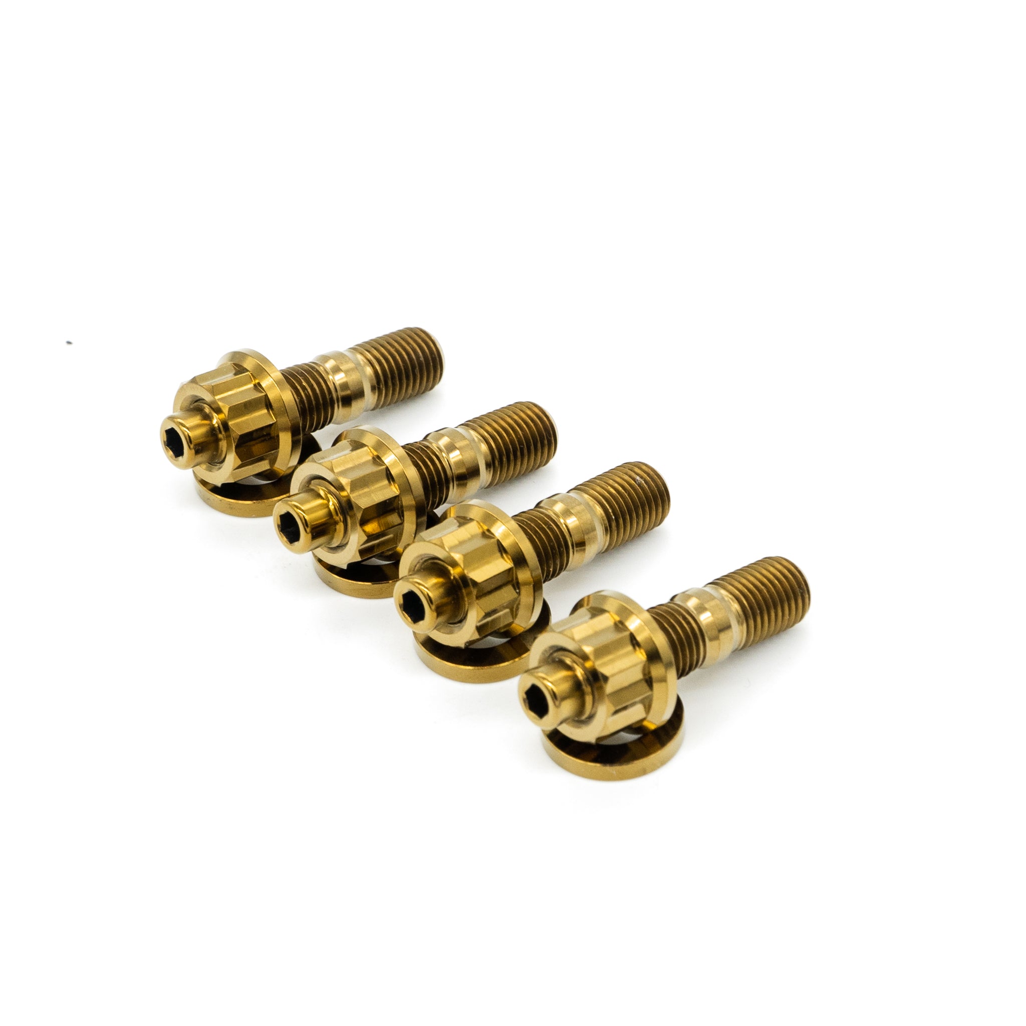 JDC Titanium Turbo to Manifold Stud Kit (Evo 4-10/Universal) - 10
