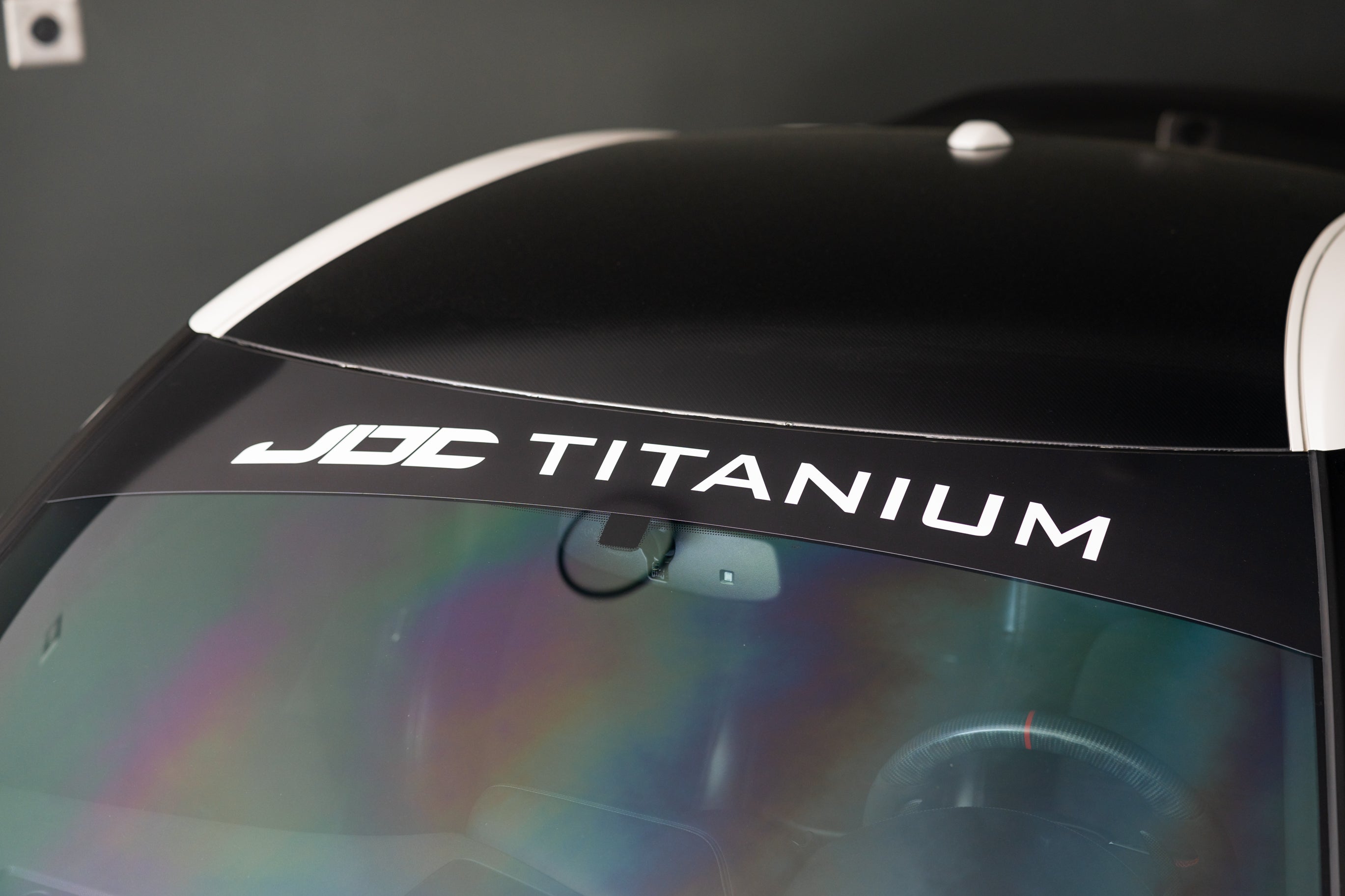 JDC Titanium Windshield Banner (Universal)