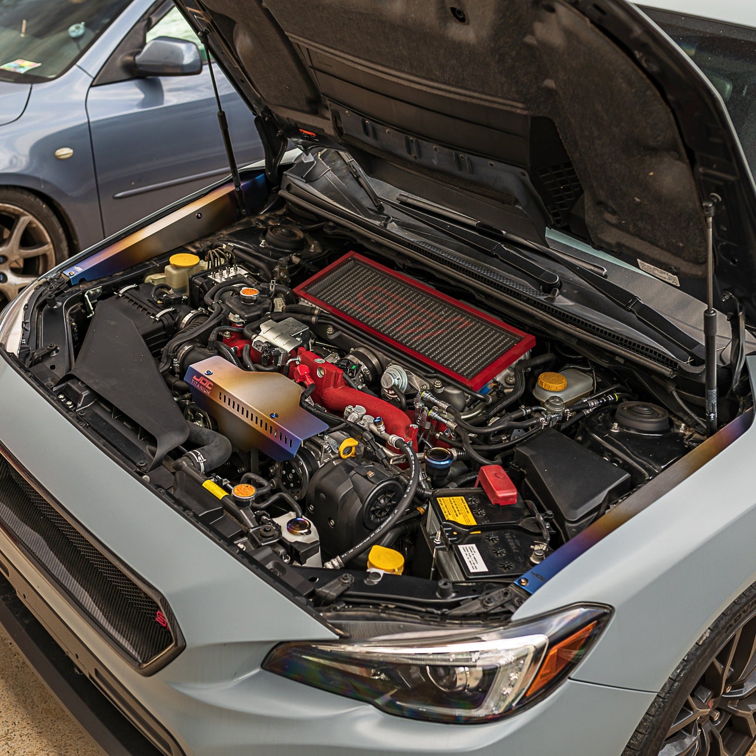 JDC チタン フェンダー シュラウド (15-21 WRX/STi)