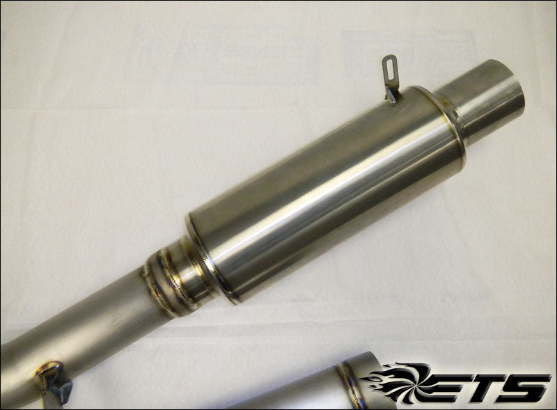 ETS Titanium Catback Exhaust (Evo 8/9) - JD Customs U.S.A