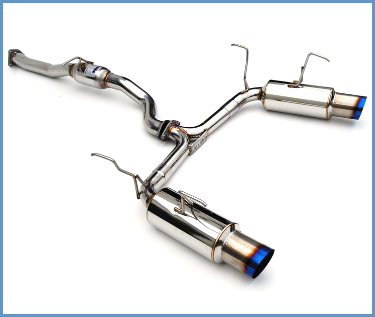 Invidia 70mm Dual Titanium Tip Cat-back Exhaust (Honda S2000)