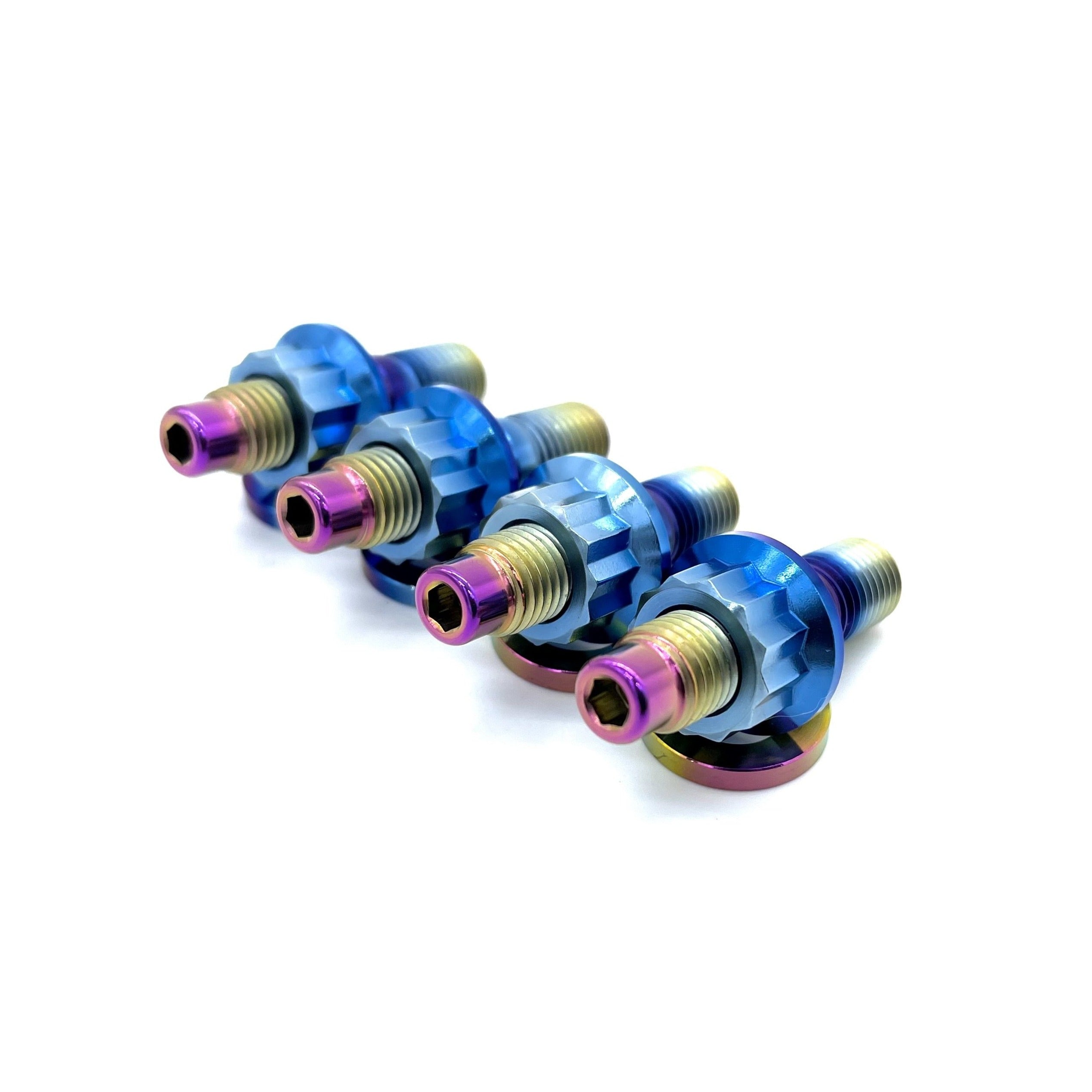 JDC Titanium Turbo to Manifold Stud Kit (Evo 4-10/Universal) - 5
