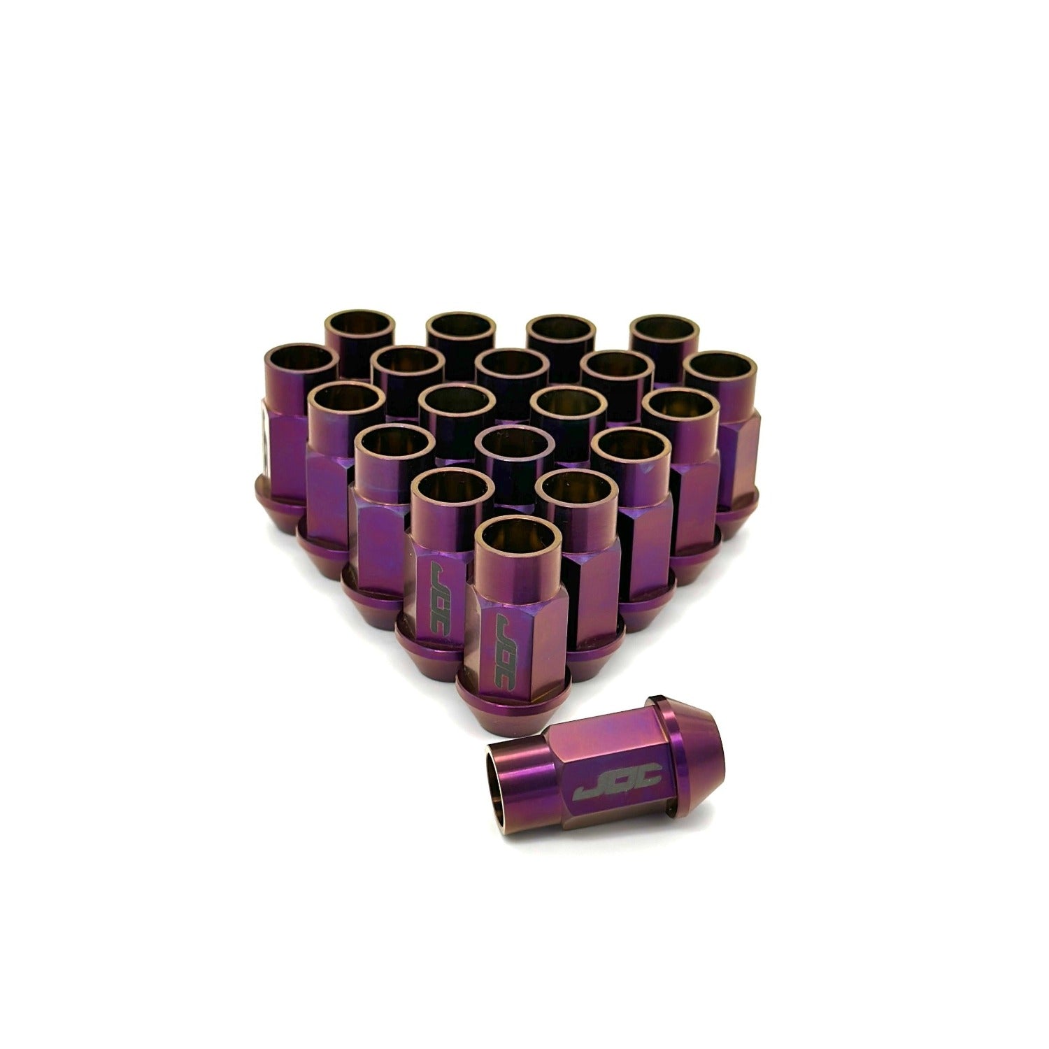 JDC Titanium Open-End Lug Nuts | Universal - 6