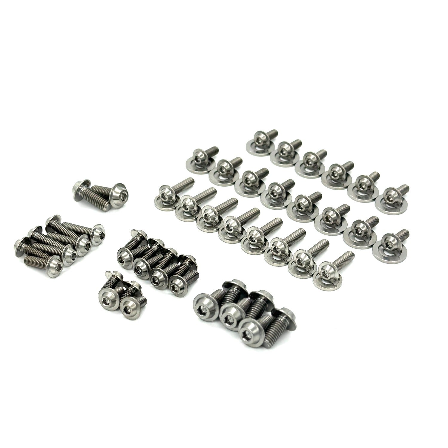 JDC Titanium Engine Bay Hardware Replacement Kit (Evo 8/9)