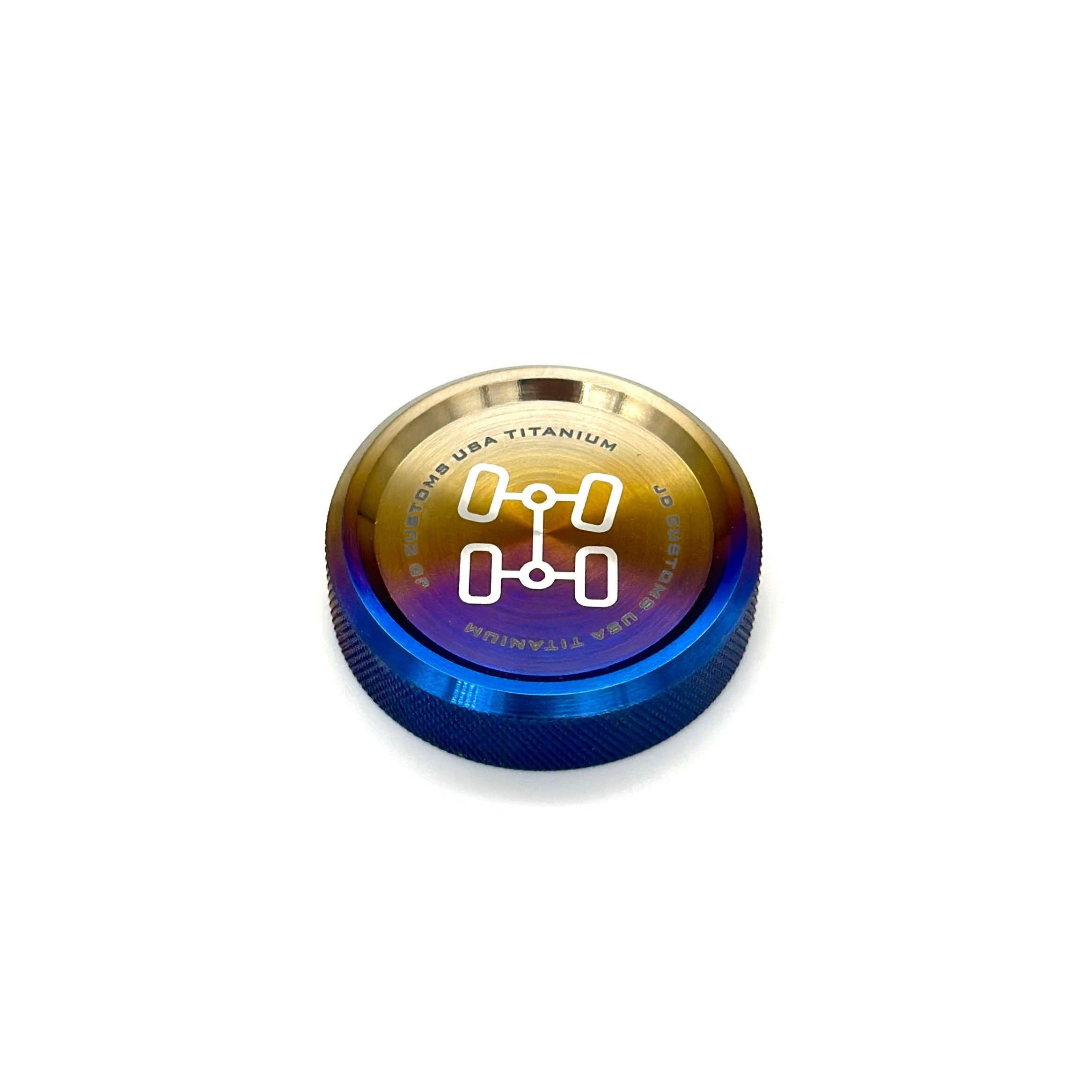 Power Steering Cap Cover Burnt Titanium Evo X Parts