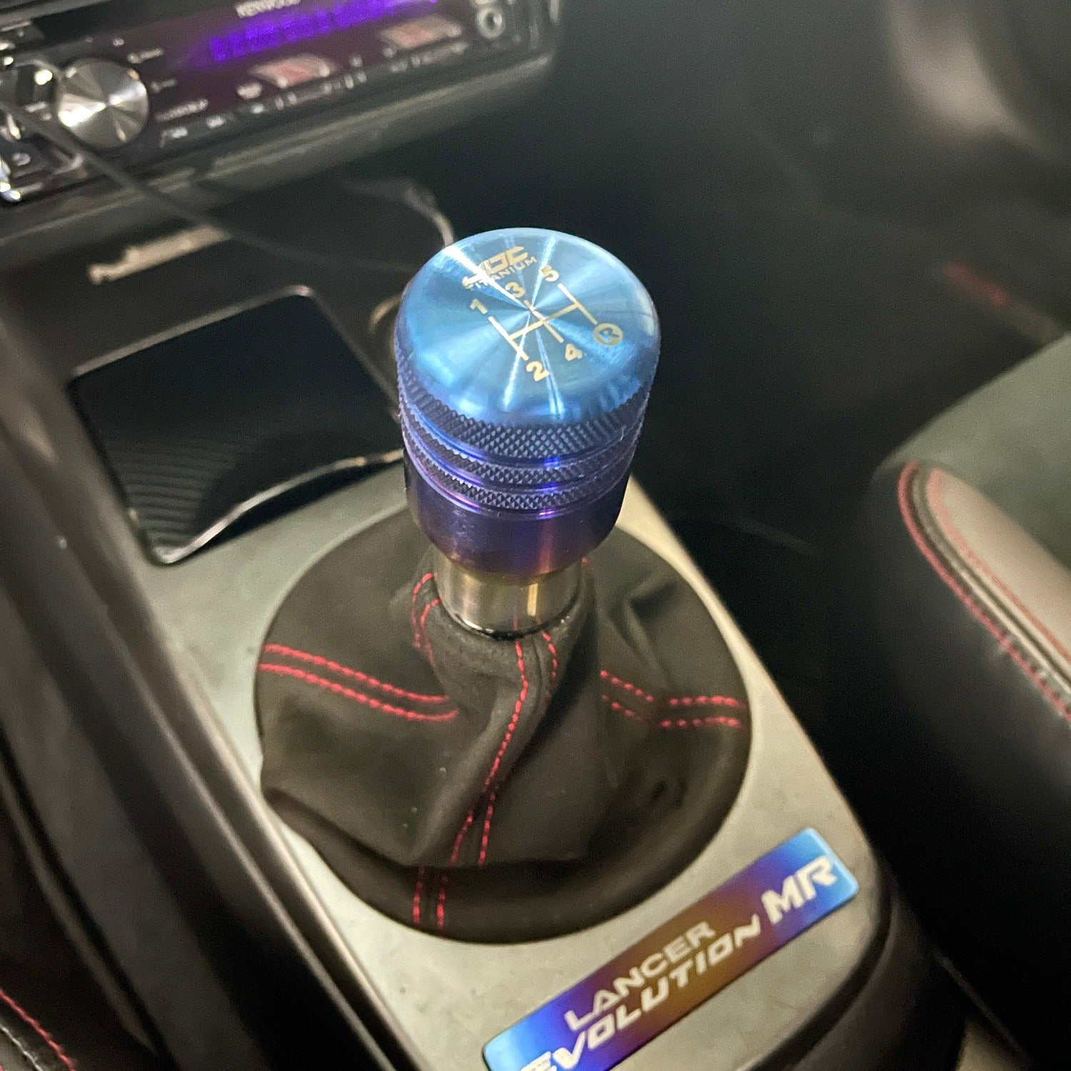 JDC Titanium Piston-Type Shift Knob (Universal) - 2