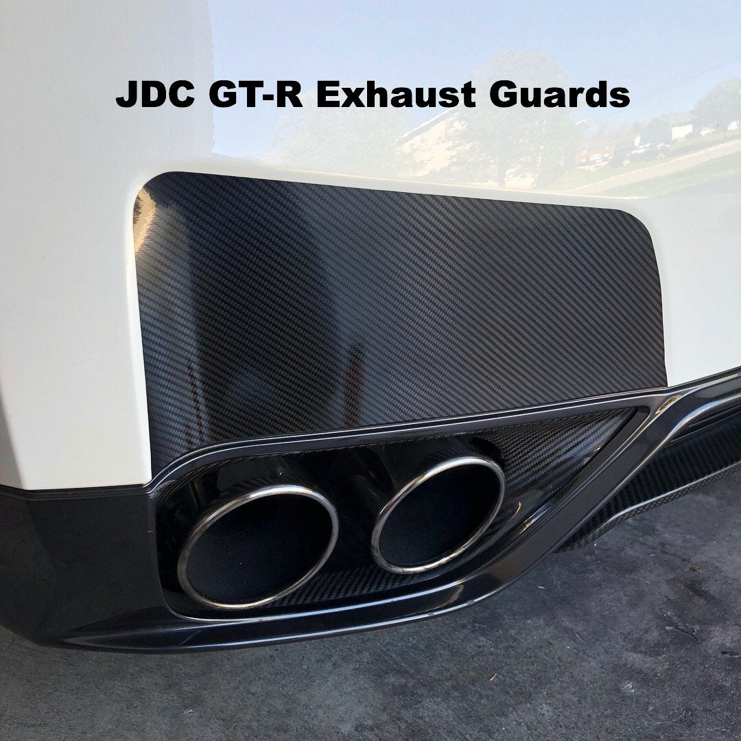 GT-R Carbon Fiber  GT-R Exhaust Guards
