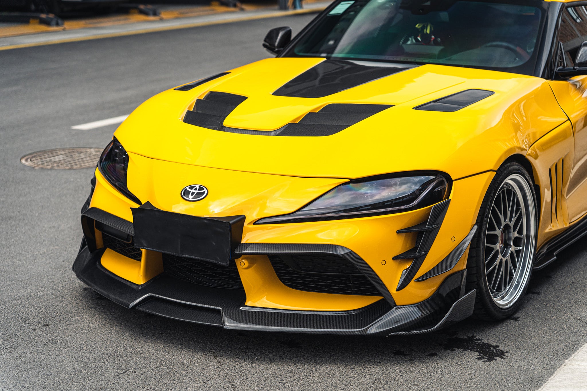 JDC V2 Carbon Fiber Hood (MK5 Supra) - JD Customs U.S.A