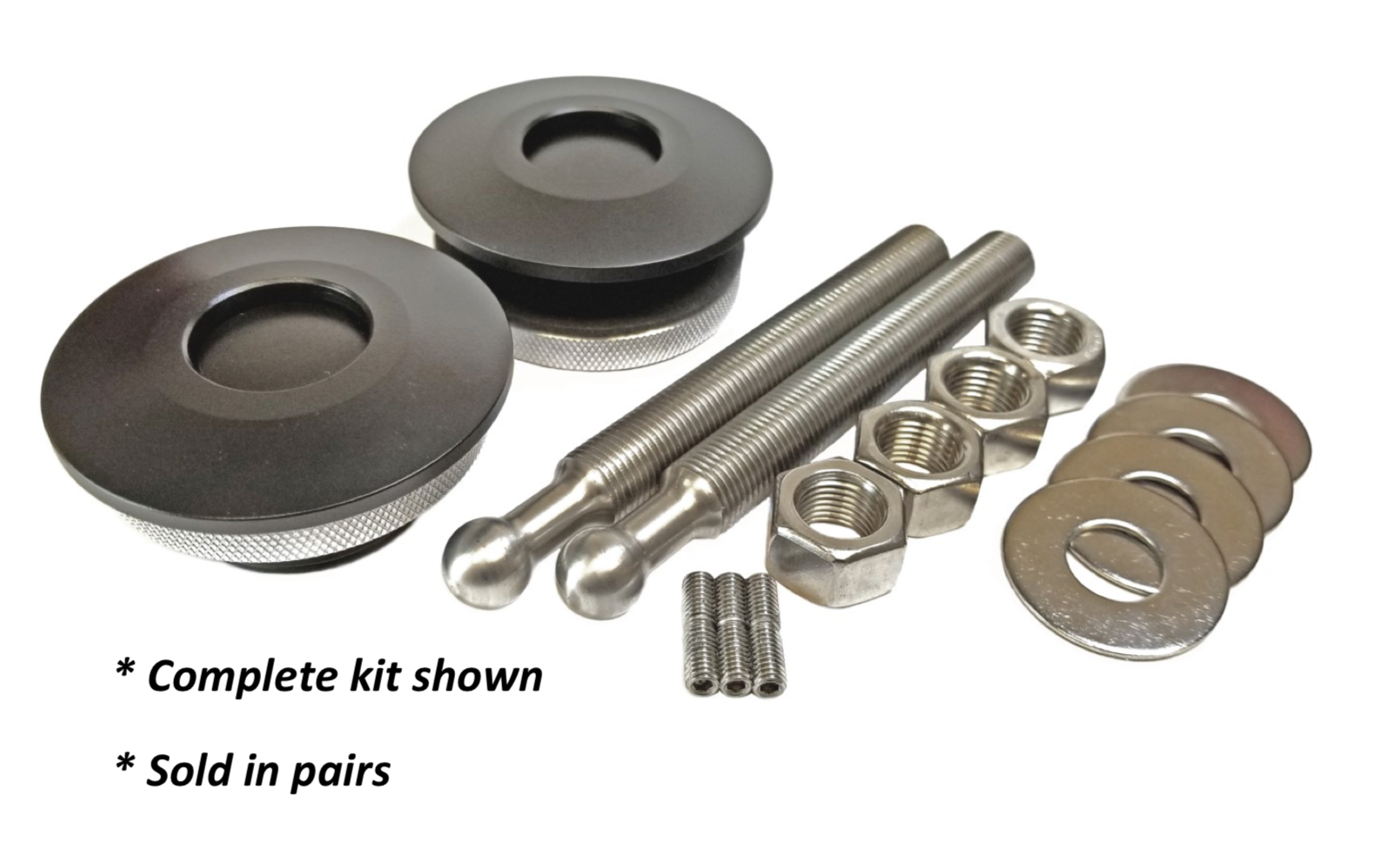 QL-50 Low-Profile Series Hood Pins by Quik-Latch - JD Customs U.S.A