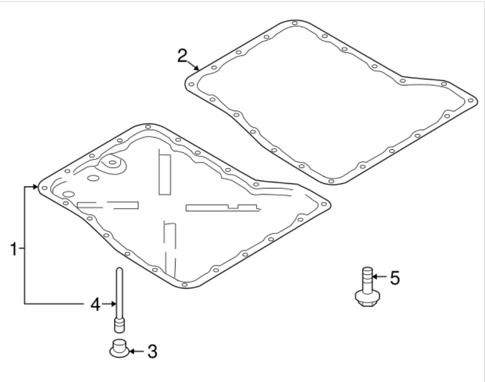 R35 Nissan GT-R Transmission Pan Gasket (31397-JF00A) - JD Customs U.S.A